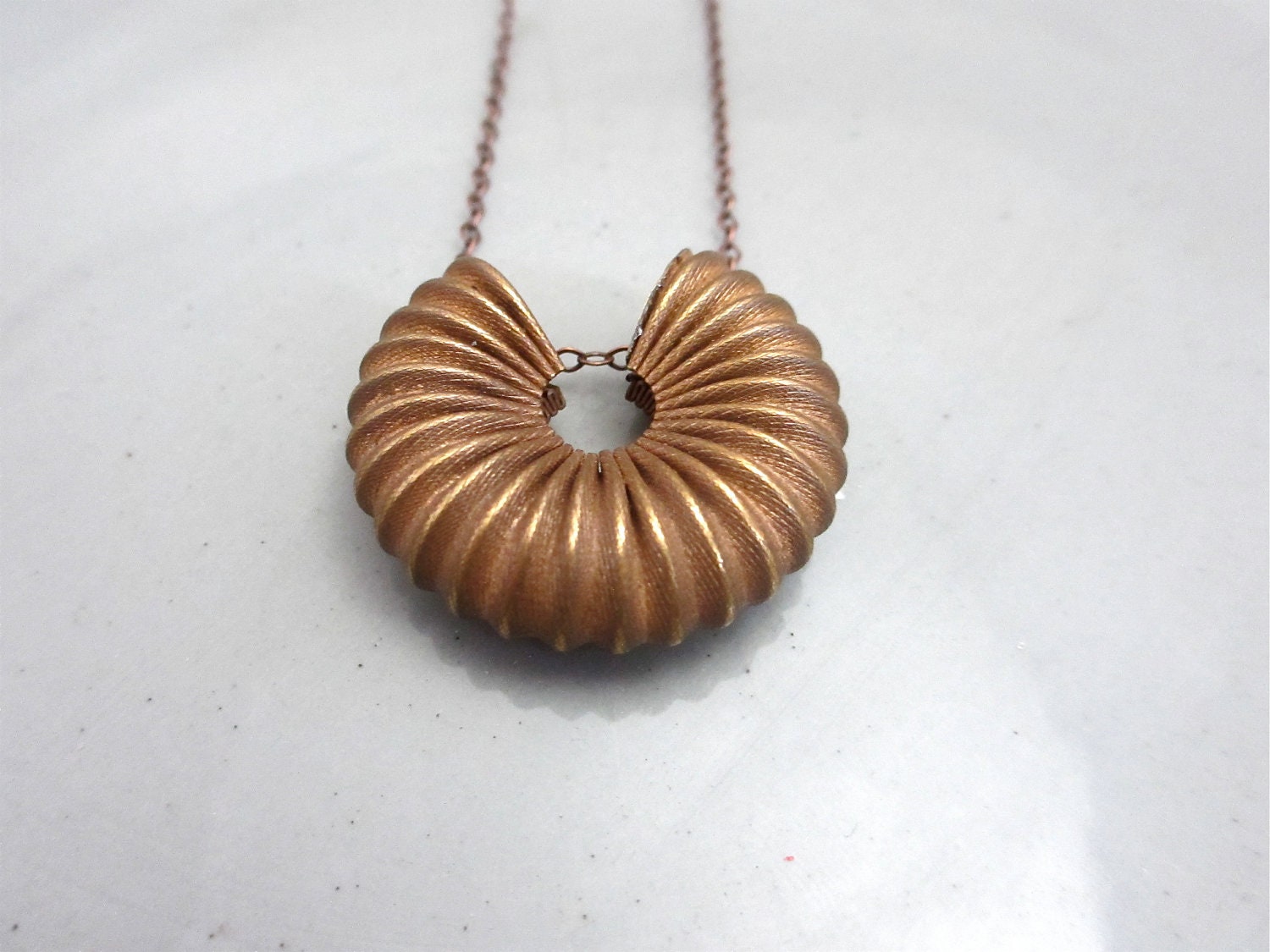 Copper Necklace Organic Necklace Sculptural Necklace Contemporary Jewelry