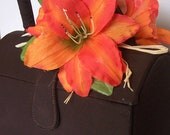 Vintage Theodore Box Evening Bag -  Vintage Handbag- Tiki