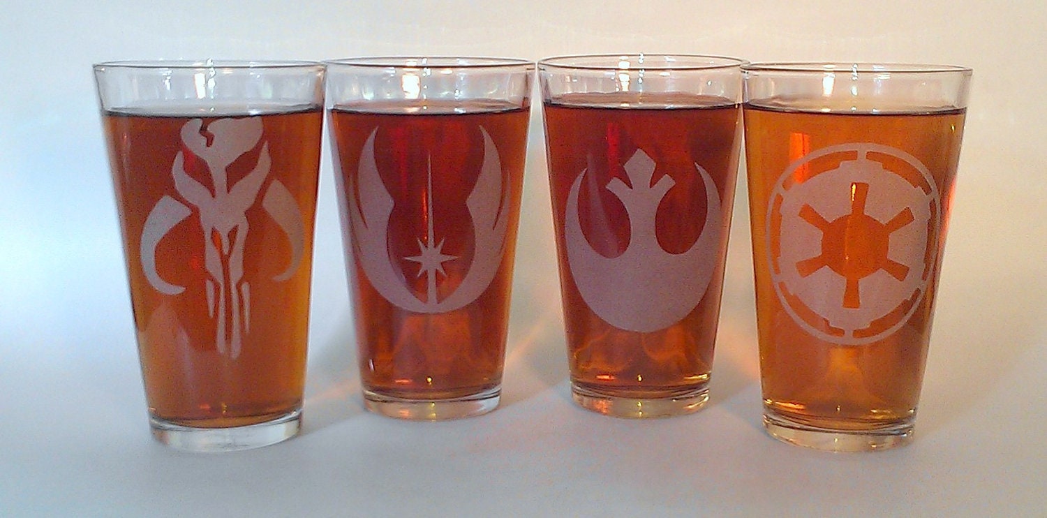 Star Wars Pint Glasses