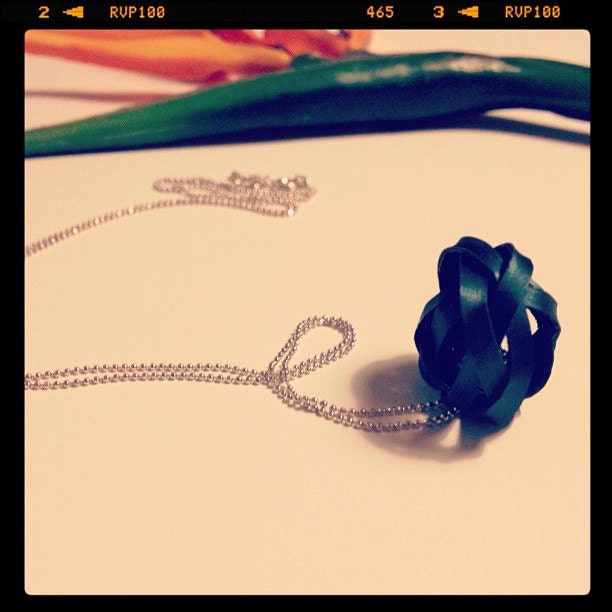 Strelicious Délicatesse - Silver Necklace with Strelicious Pendant