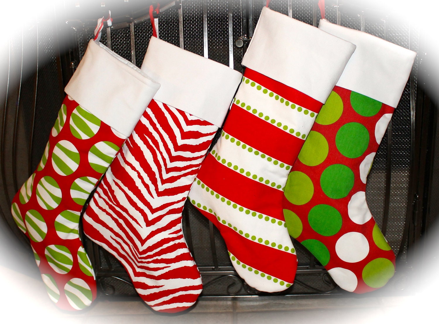 One Personalized Christmas Stocking- Monogrammed FREE