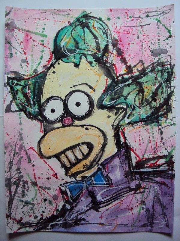 Simpsons Painting