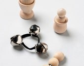 First Baby Toys- Rattle, Grasping Beads, Egg with Cup and Peg with Cup -Sale