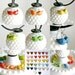 Love Bird Earrings - Choose Your Color - 32 Choices - Match Wedding Colors