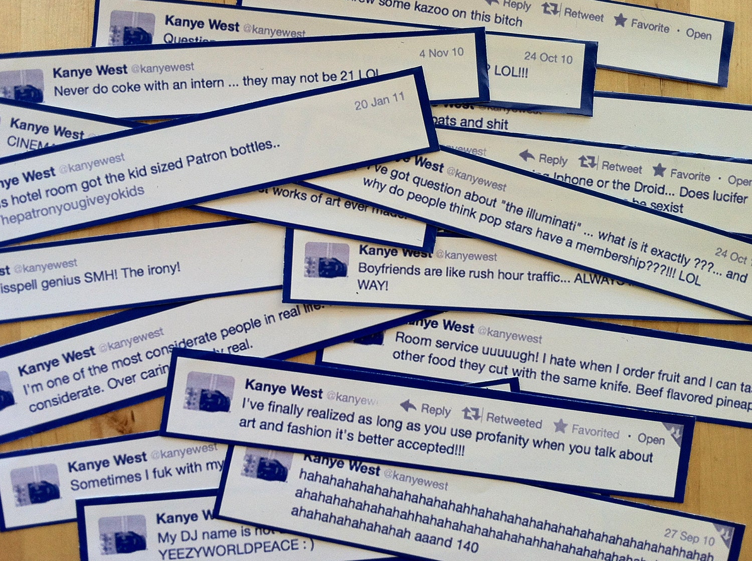 The Best of Kanye Tweets- Sticker Pack