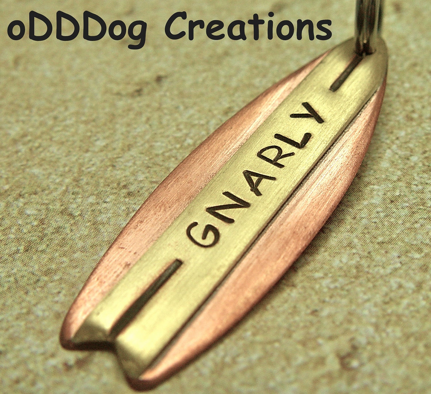 custom dog tag : moondoggi - NALU - the surf