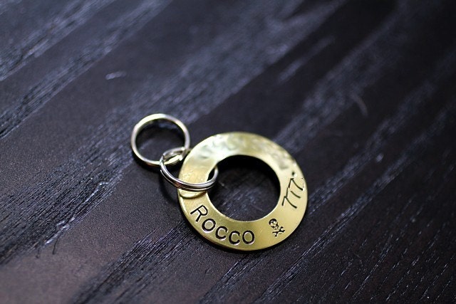 The Jonas - Pet ID Tag (Brass / Aluminum / Copper)