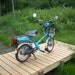 vintage HONDA EXPRESS mo-ped shabby cottage chic mo-ped scooter french countryside paris appartment