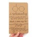 Harry Potter Inspired Journal, I Solemnly Swear That I Am Up to No Good, Brown Kraft, Large Moleskine, Modern Calligraphy and Illustration
