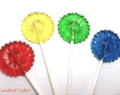 Buy 6 Get 6 Free - DAISY LOLLIPOPS - Pick Any Color and Flavor