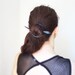 breakfast at tiffany 's Ebony wood wood hair pin shawl pin