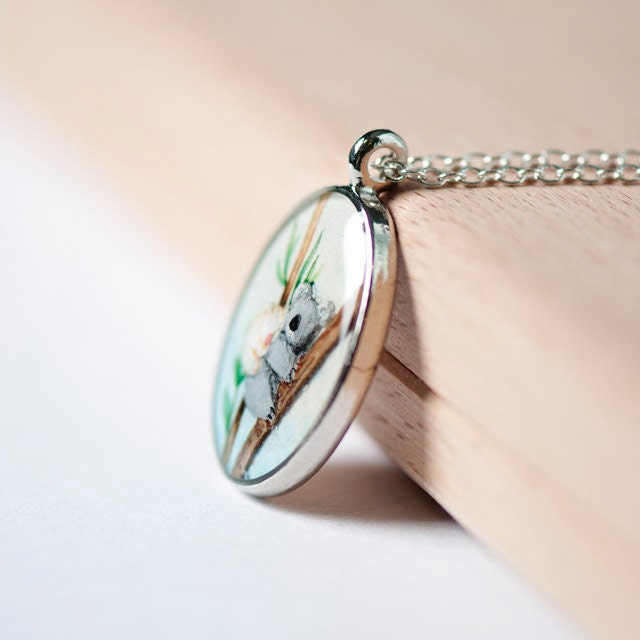 Le Caring Koala Totem - Flora & Fauna Collection - Collaboration w/ Sarah-Lambert Cook