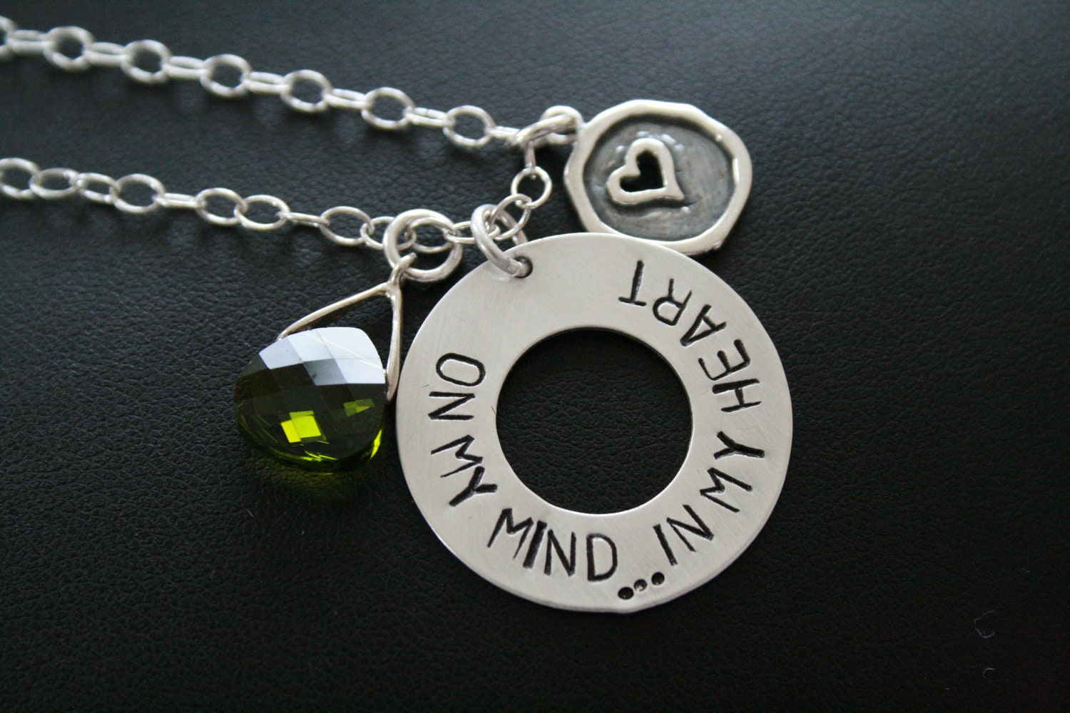 On my mind, in my heart