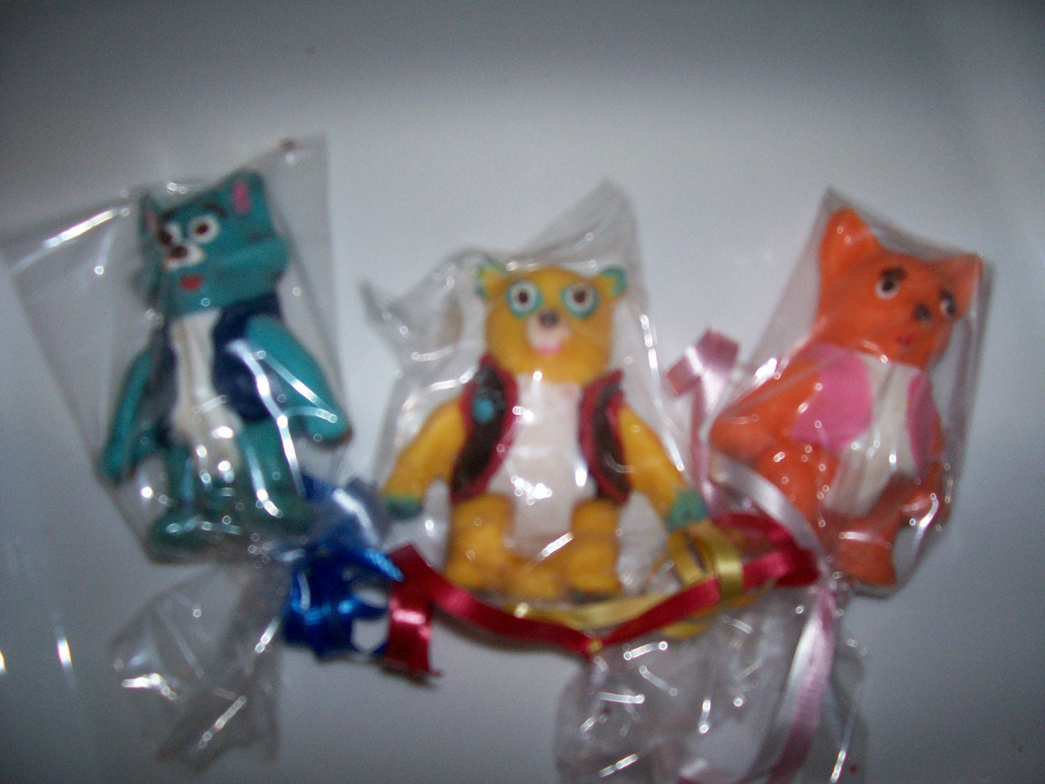 12 Disney special agent OSO Wolfie Dotty Stars 1st 2nd 3rd 4th 5th Birthday Chocolate Lollipops Party Favors