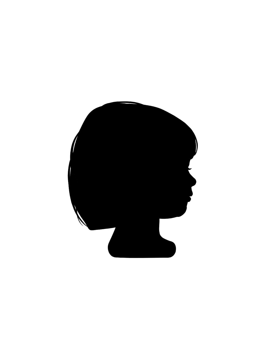 Digital Custom Silhouette Portrait