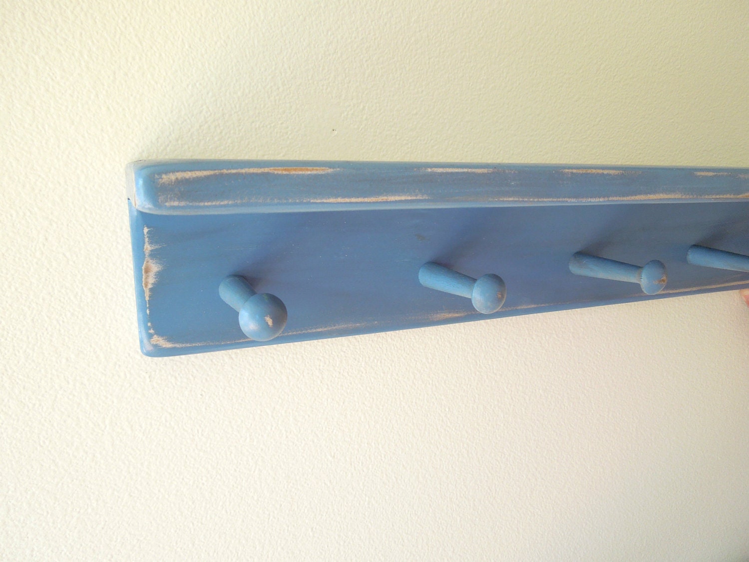 SALE blue shelf....MeDiuM PeG SHeLF by Wreckd on Etsy ...blue is ready to ship