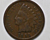 1891 Indian head penny