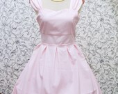 Classic Dress Retro Look Sweetheart Pleated Skirt