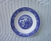 Vintage Blue Willow Pattern Royal China Soup Coupe