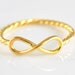 ON SALE - infinity ring, infinity knot ring, sterling silver ring, best friend ring, promise ring,personalized ring, sisters ring