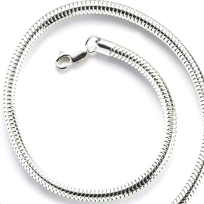 24" 3 MM Seamless Snake Chain
