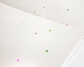 Jac Whippet Rainbow Confetti Polka Dot Gift Wrap Wrapping Paper