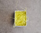 fine paper shred - neon yellow (1 oz ) - inkkit