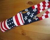 Patriotic Catnip Bunny Foot Kicker