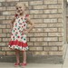 Haven Dress for Girls 6M-12Y PDF Pattern & Instructions-Sundress- Easy Sew-Beginner project -Tie straps-Double ruffles- Elastic top