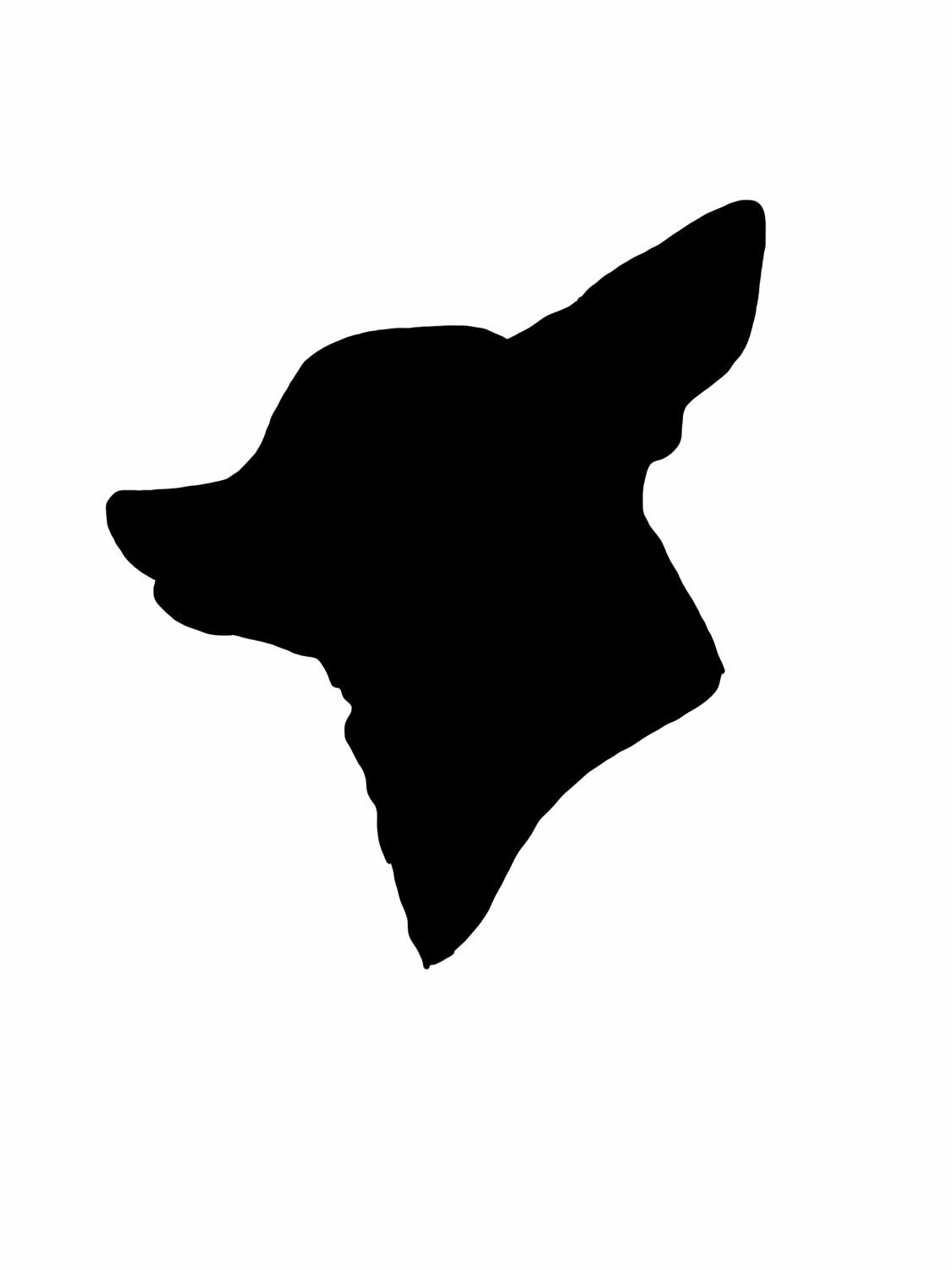Custom Silhouette - Hand Drawn From Your Photo - Digital File Only - Mother's Day Gift Idea