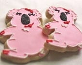 Koala Bear Decorated Sugar Cookies