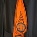 1920's Black and Orange Halloween Dress