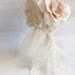 Newborn Hat, Newborn Bonnet, White, Off-White, Lace, Photo Prop
