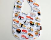 sushi Baby bib Minky summer children cotton