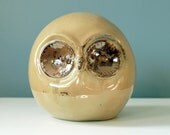 Ceramic Owl Figurine