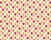 Tula Pink for Free Spirit, The Birds & The Bees, Ladybugs in sugar, 1 yard,
