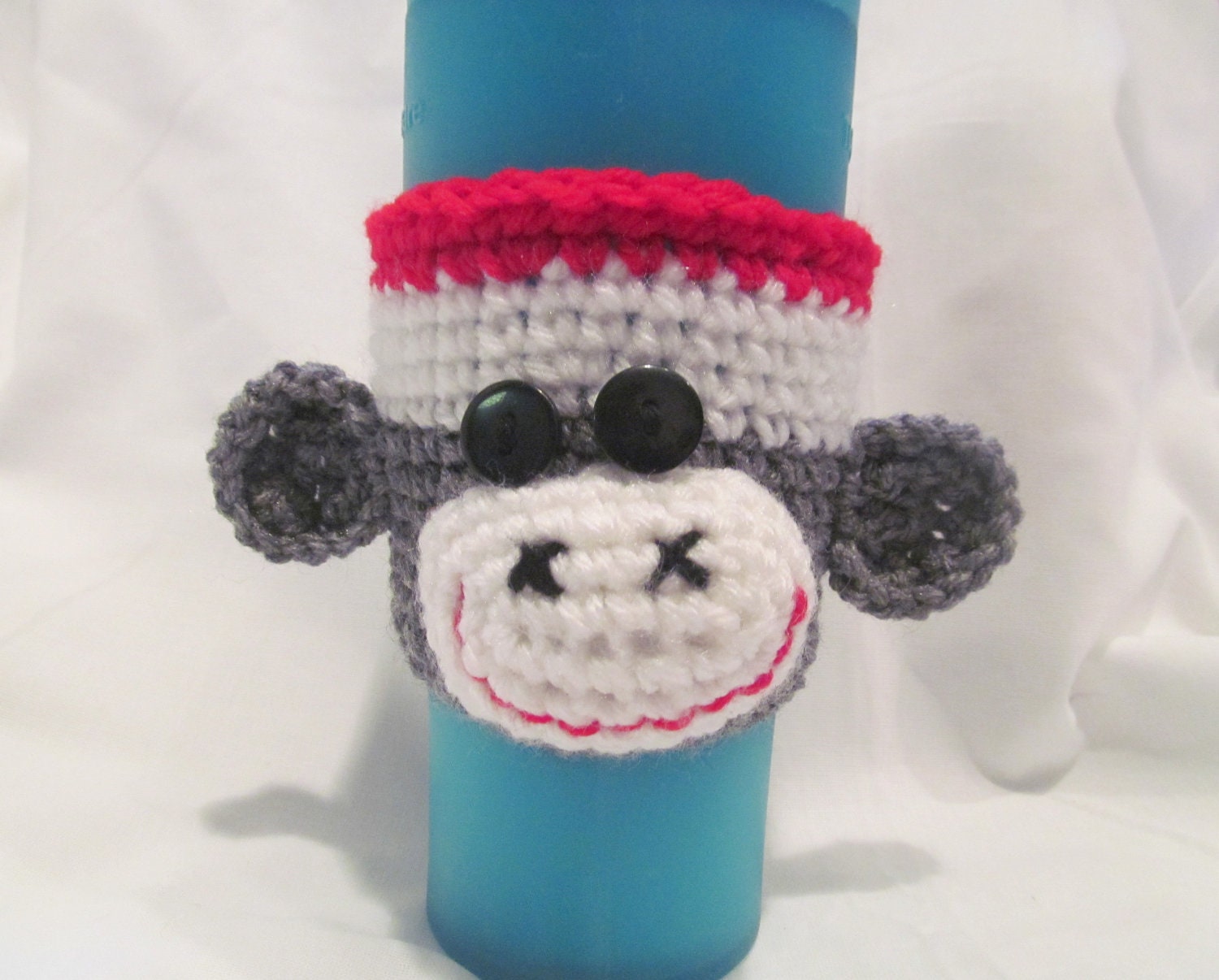 Smock the Sock Monkey Coffee Cup Cozy