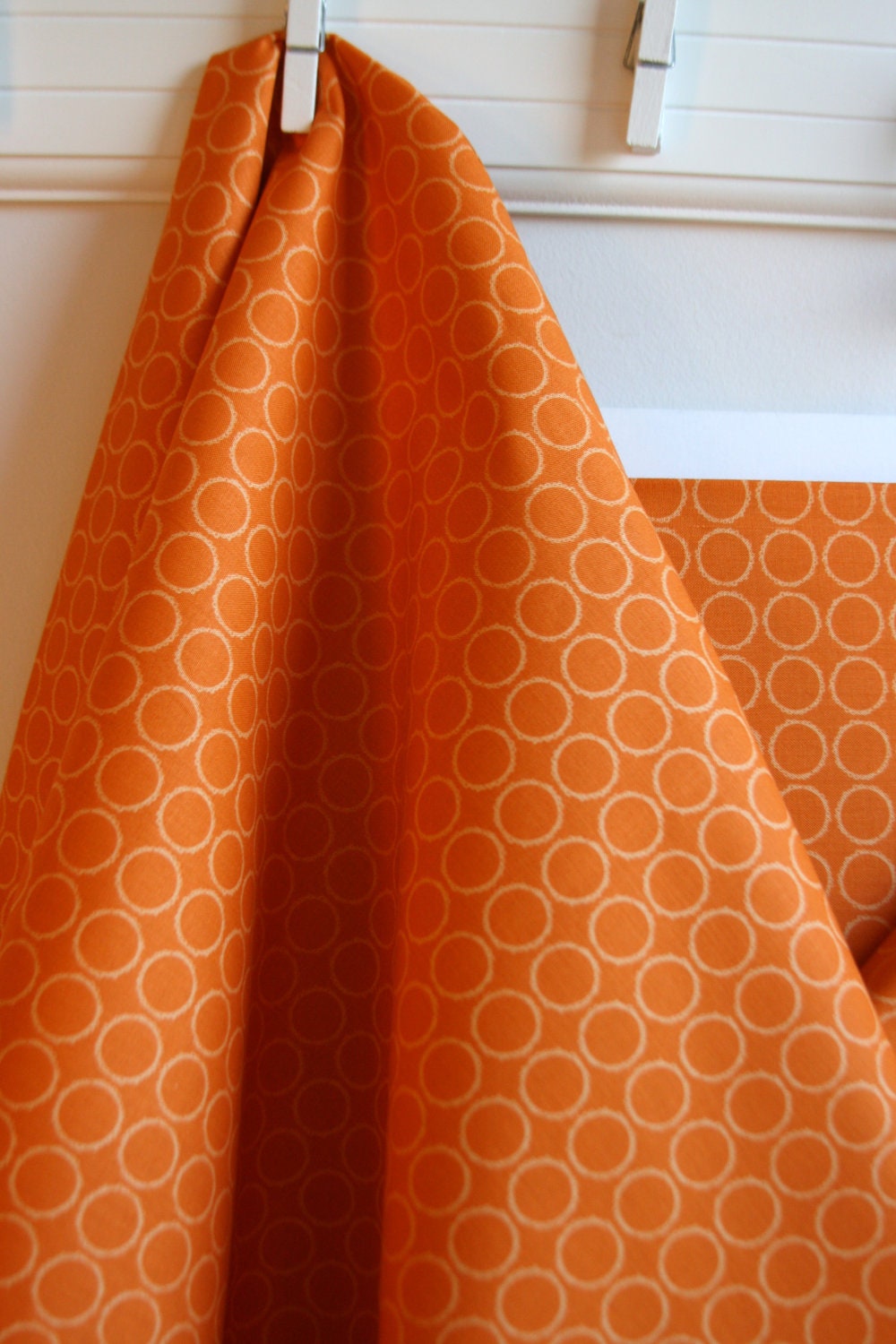 Rings in Orange from Blooming Lovely By Anthology Fabrics -  ONE FAT QUARTER Cut
