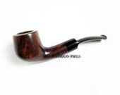 Exclusive Briar Pipe 5'', Wooden Pipe-Tobacco pipe-Smoking pipe/pipes Fits 9mm filter. Tobacco Pipes Handcrafted