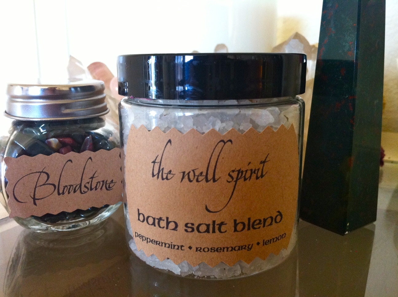 Well Spirit - a clarifying and healing bath salt blend