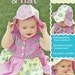 Baby Petal Dress and Hat Sew Baby Designs Pattern