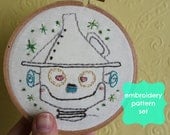 Wizard of 0z - embroidery pattern set
