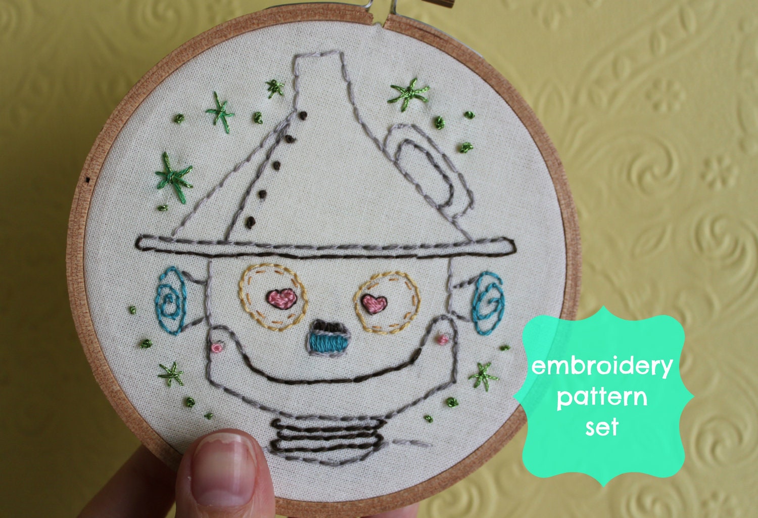 Wizard of 0z - embroidery pattern set