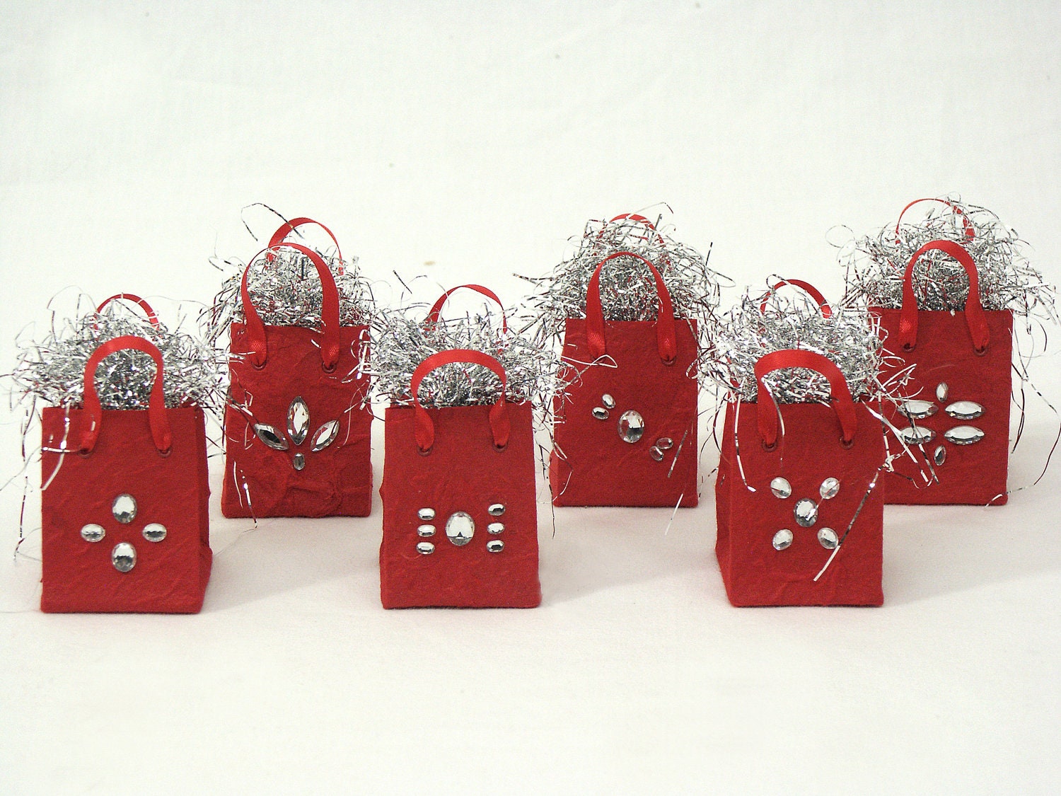 Handmade Mini Gift Bags (Set of Six)