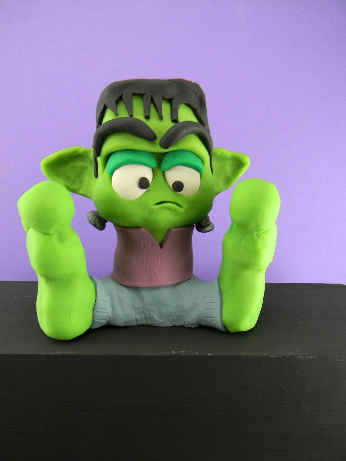 Lil Monster Karmakin OOAK sculpture
