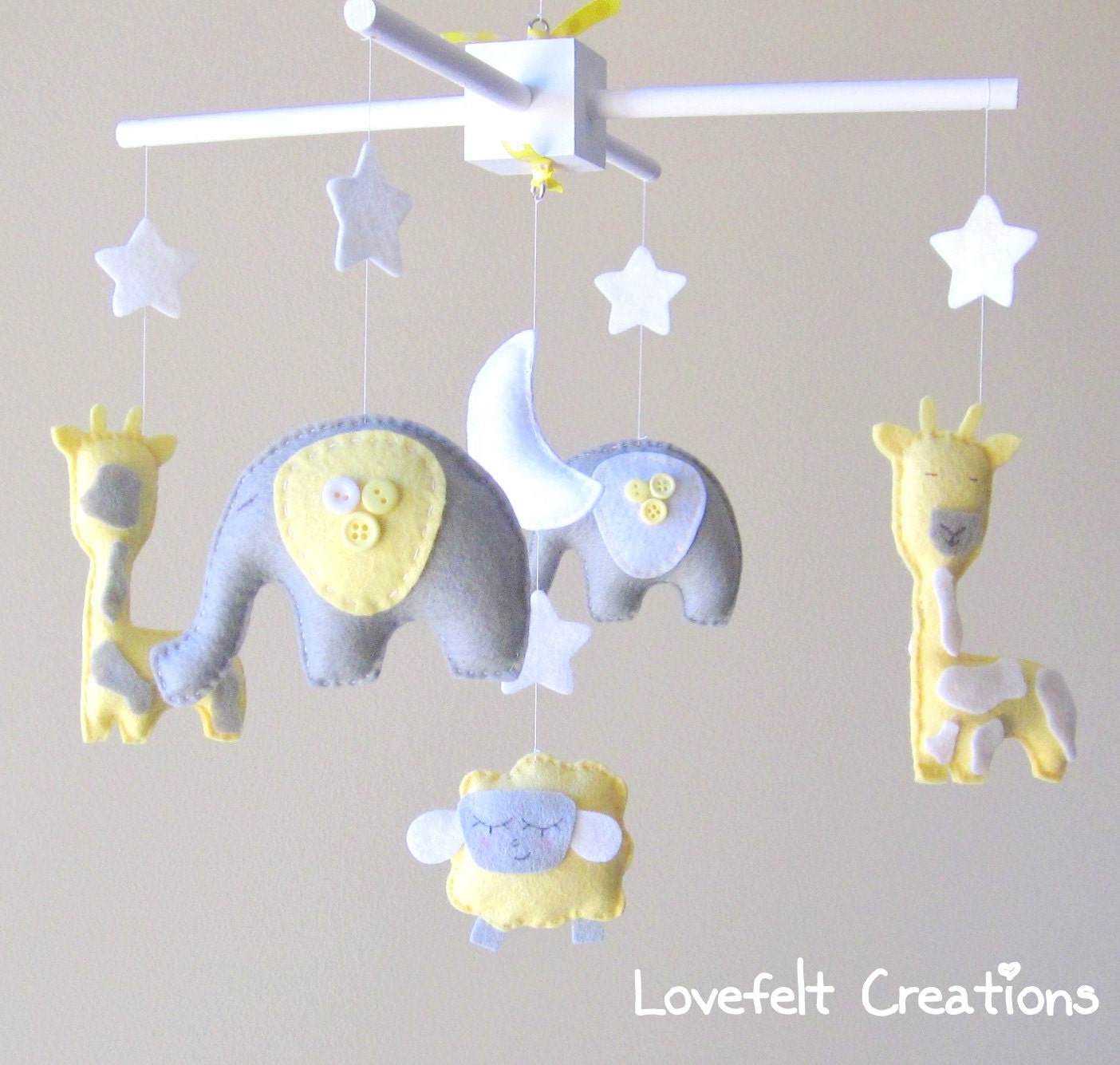 Baby mobile - Custom baby mobile - Elephant Mobile - Giraffe Mobile - Owl Mobile