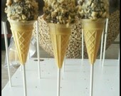 Drumstick Ice Cream Cake Pops