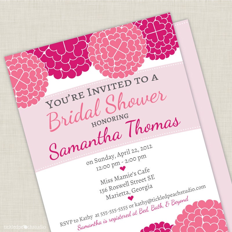 Cute Bridal Shower Invitations | Affordable Wedding Invitations