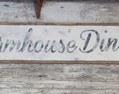Farmhouse Dining - Hand Painted Sign