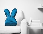 Personal Handmade Animal Cushion Larry in Original Bunny shape, Unique Pillow Design, Modern Living, Animal Home Decoration, Home Accessory